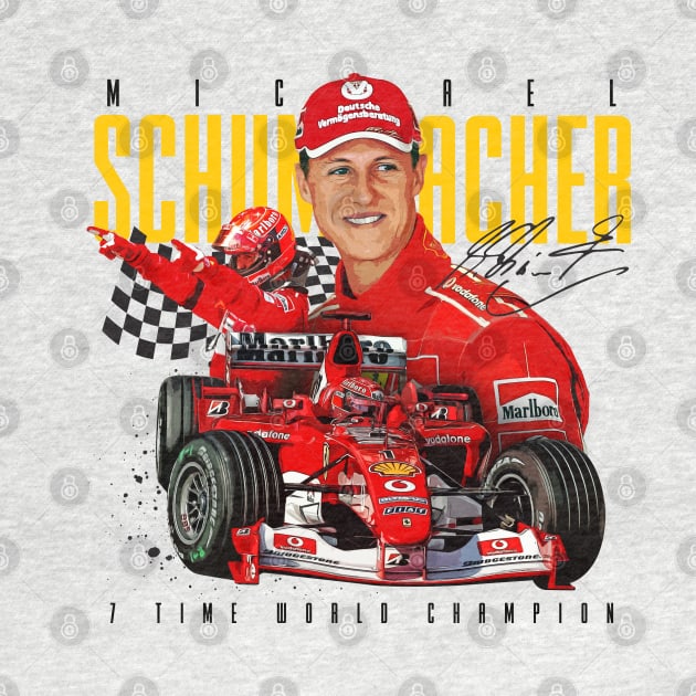 Michael Schumacher by Juantamad